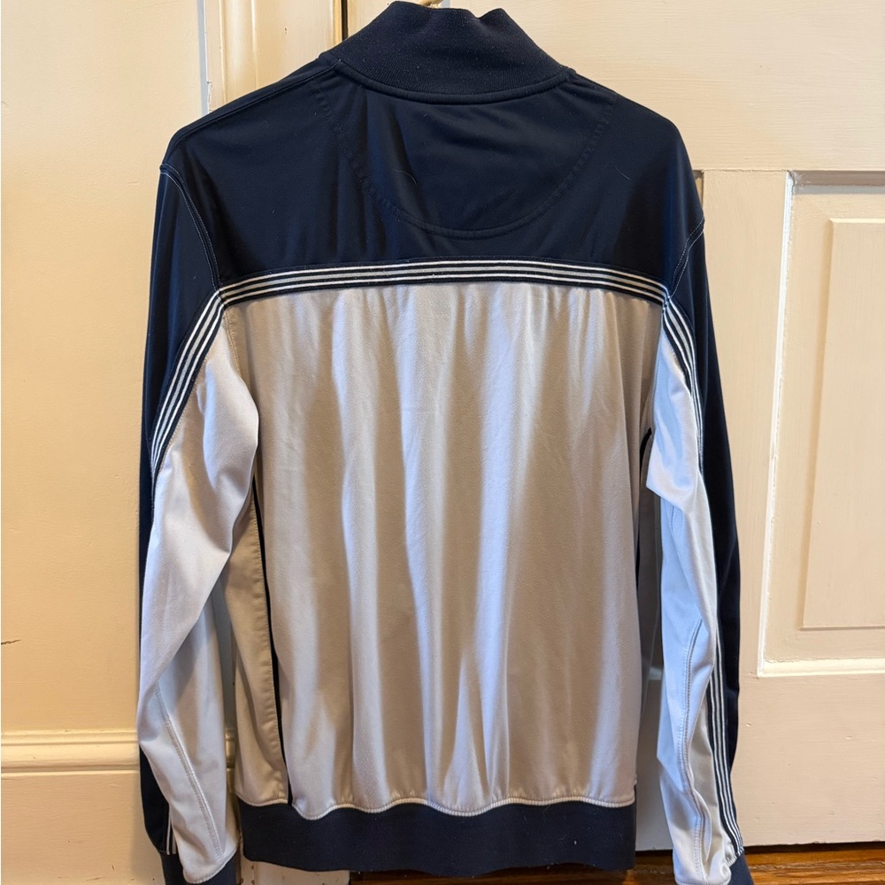 Triple Five Soul Black and Gray Windbreaker with Sleek Design